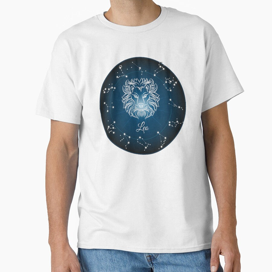 Leo: Zodiac Constellation Circle Star Sign by WearWolfDesigns