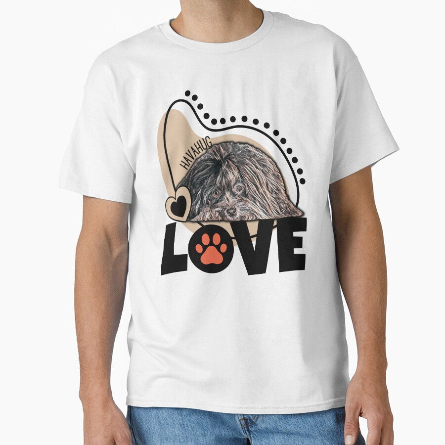 HavaHug Havanese Puppy Love. Exclusive Boho Design for Dog Lovers by HavaHug