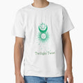 Celestial   black and    green colourful  Cute  design with moon and  sun and stars 7 by CosmicNook1