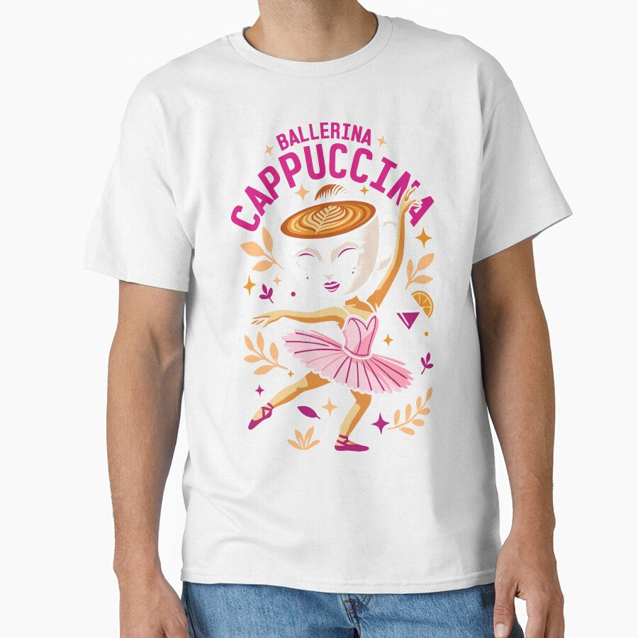 Ballerina Cappuccina Italian Brainrot Memes Dark by Sitchko