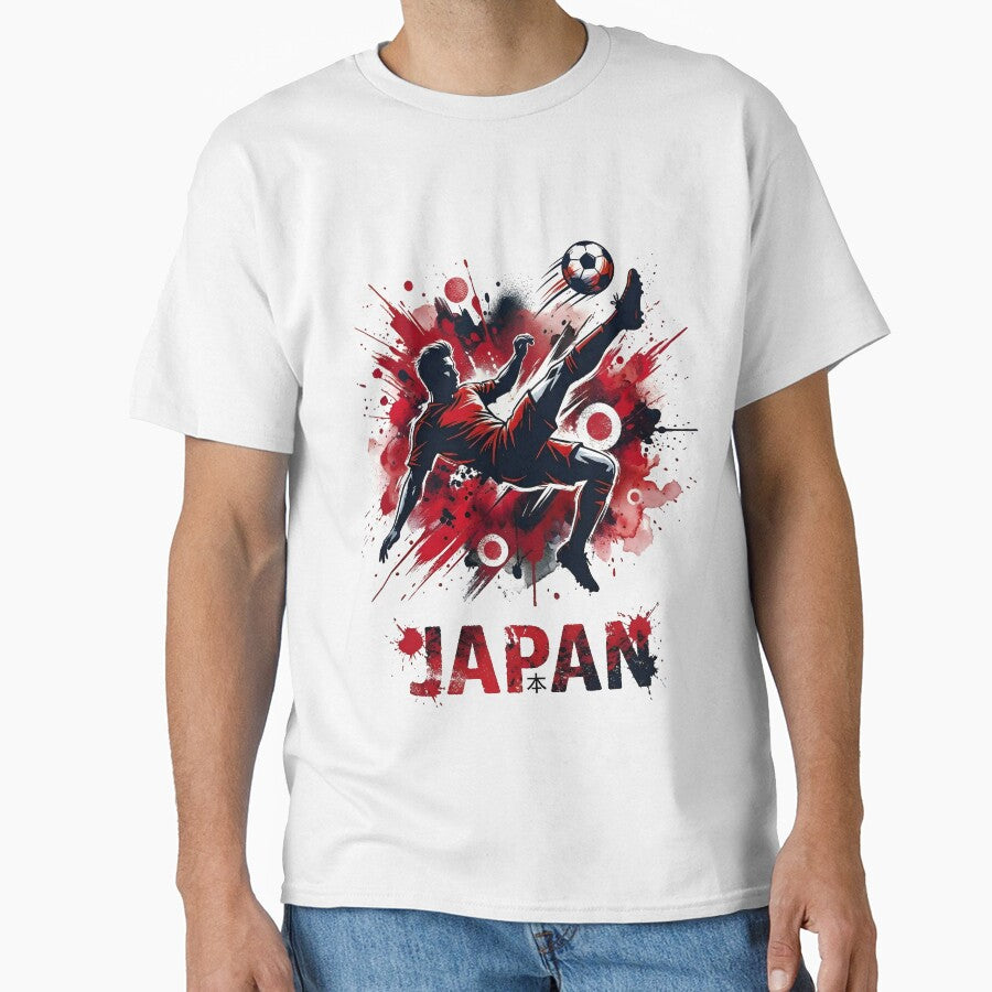 Japan Soccer Fan T-Shirt | Samurai Blue Football Pride Tee | Japanese Fan Gift 2026 by 3ac-Arts
