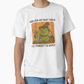 Cute Wizard Frog “I’ll Forget to Reply” Funny Introvert Meme by Florarts