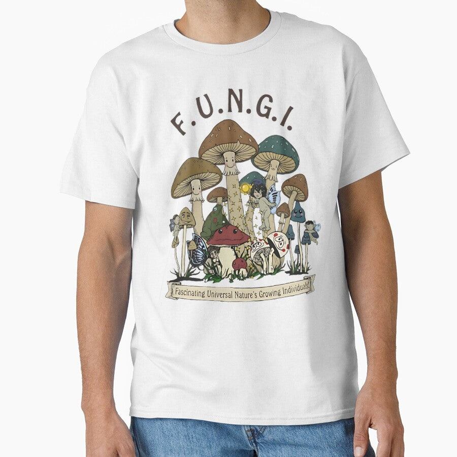 F.U.N.G.I. – Whimsical Mushrooms & Fairycore Nature Fantasy Design by JohnCookaaa