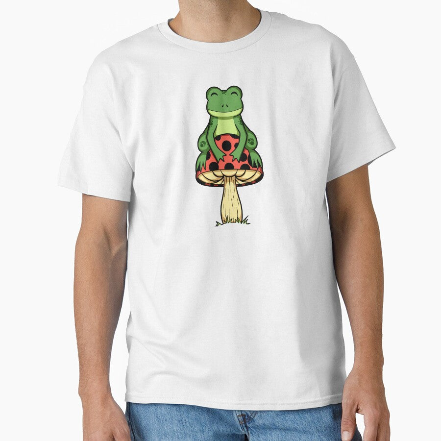 Frog on Mushroom by raplucart