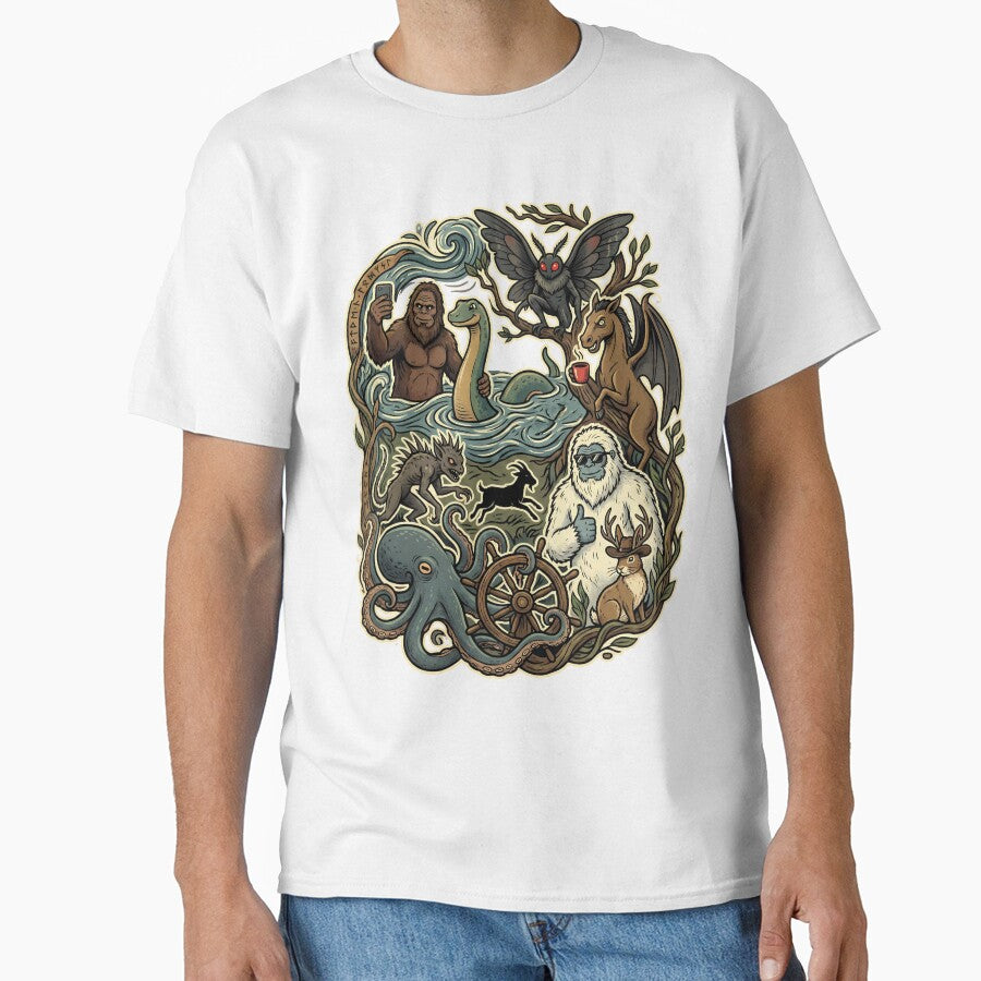 Whimsical Cryptid Creatures Folklore Gathering by k3rstman1