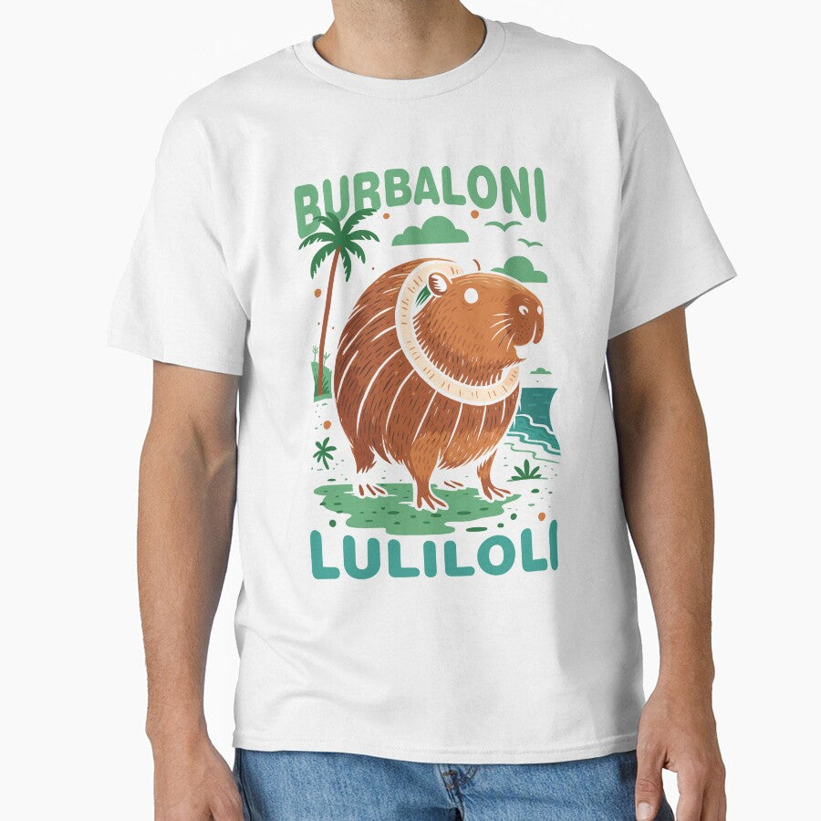Burbaloni Luliloli Capybara Italian Brainrot Memes Dark by Sitchko