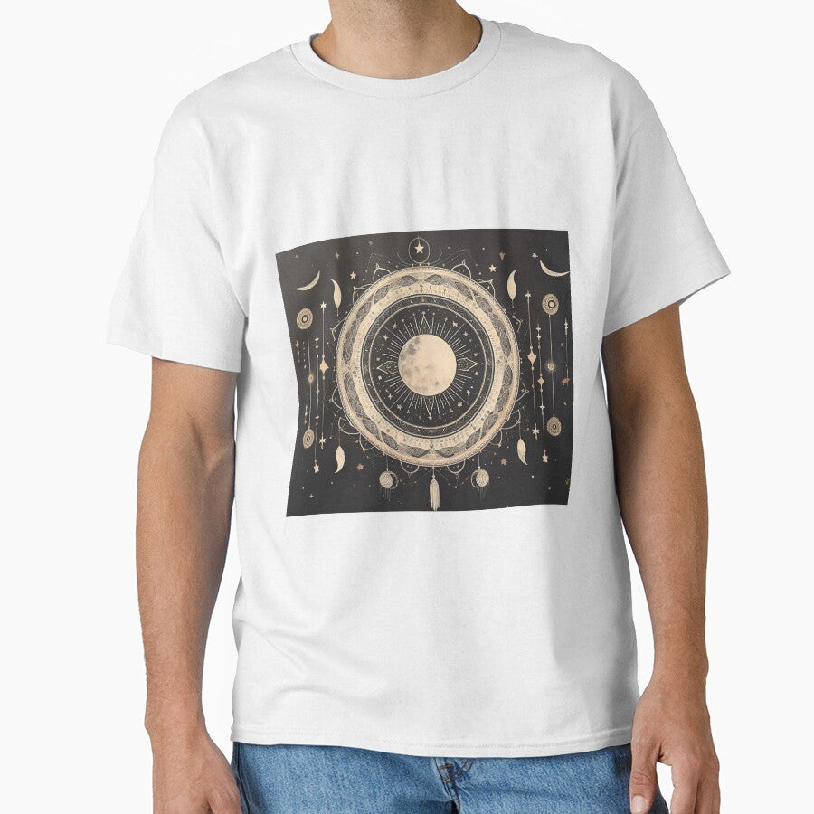 Boho Celestial Sun Moon Stars Aesthetic by Dshoppin