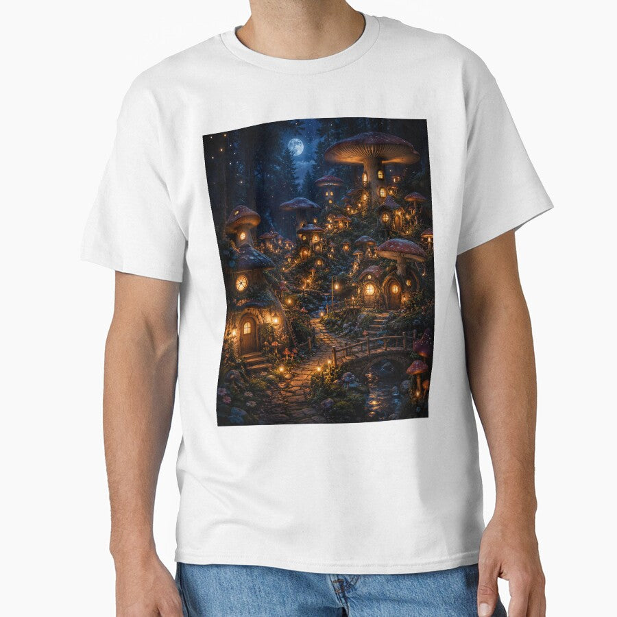 Midnight Mushroom Village by DrizzyV