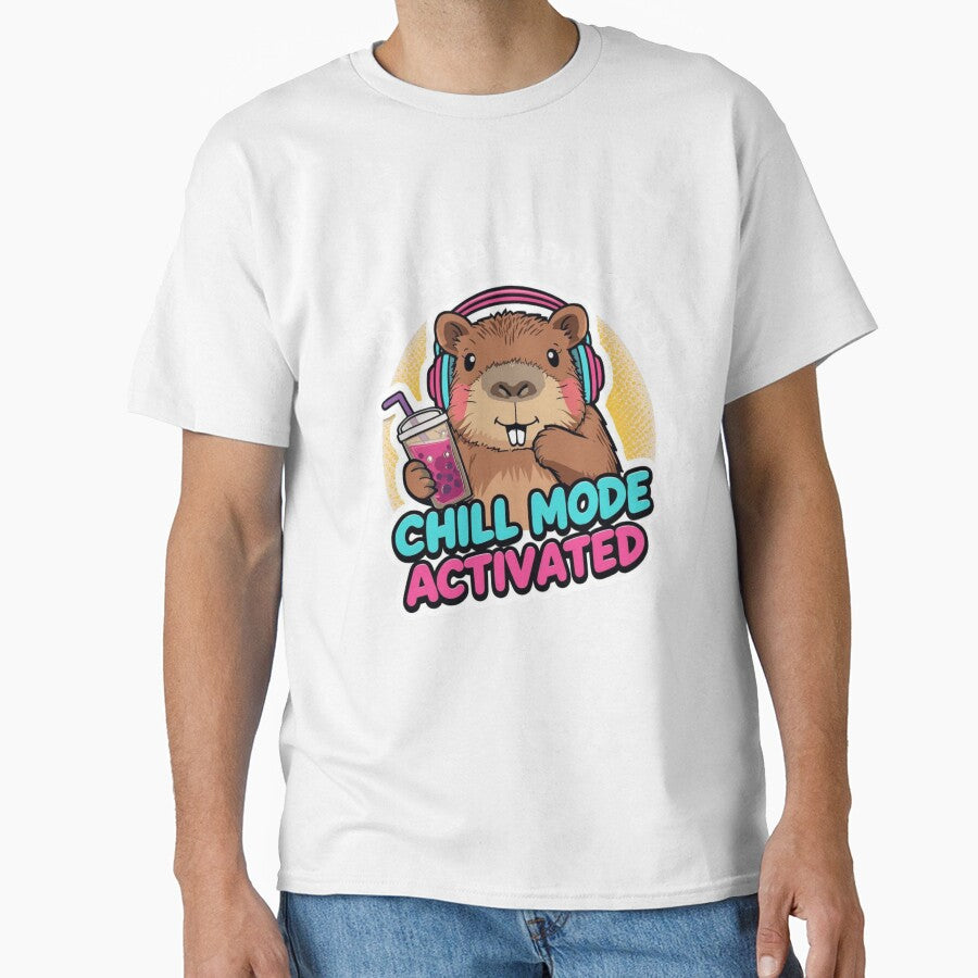 kawaii Funny capybara Animal Meme Design  ver 12g– Cute capybara Humor, capybara Lover Gift, funny Animals by CosmicNook1
