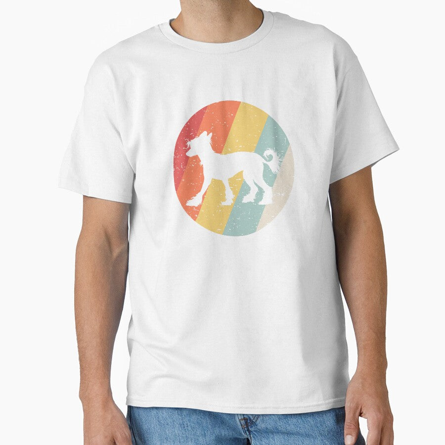 Vintage Retro Chinese Crested Dog by Vanover Designs