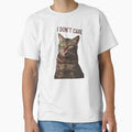 I Don't Care - Funny Cat Meme by StickersHub94