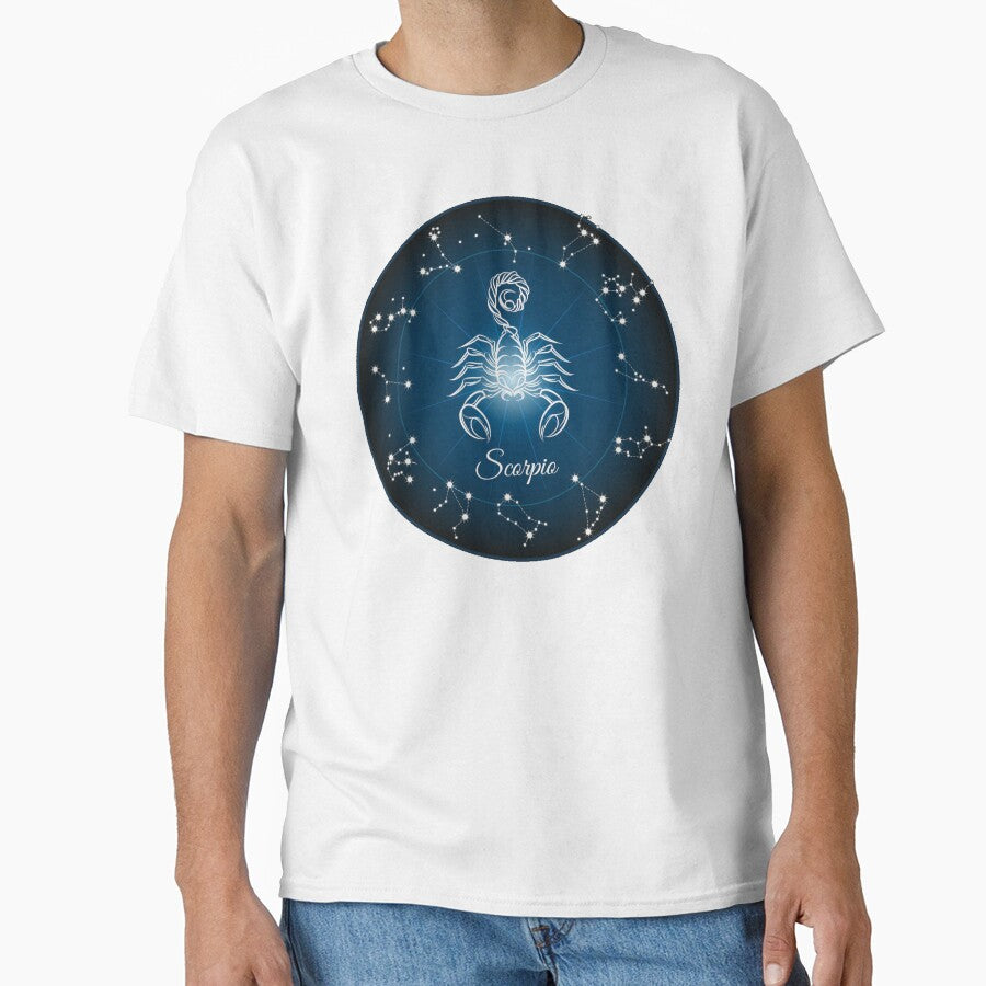 Scorpio: Zodiac Constellation Circle Star Sign by WearWolfDesigns