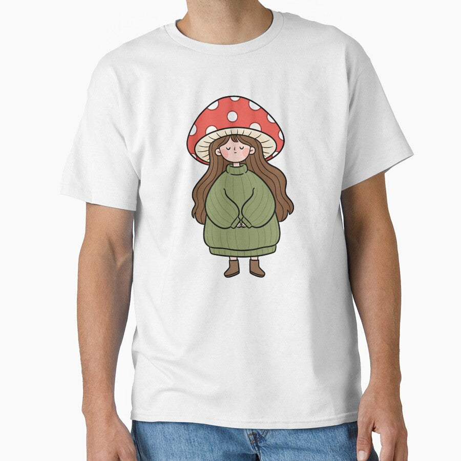 Mushroom Sprite Girl by TheCozySprout