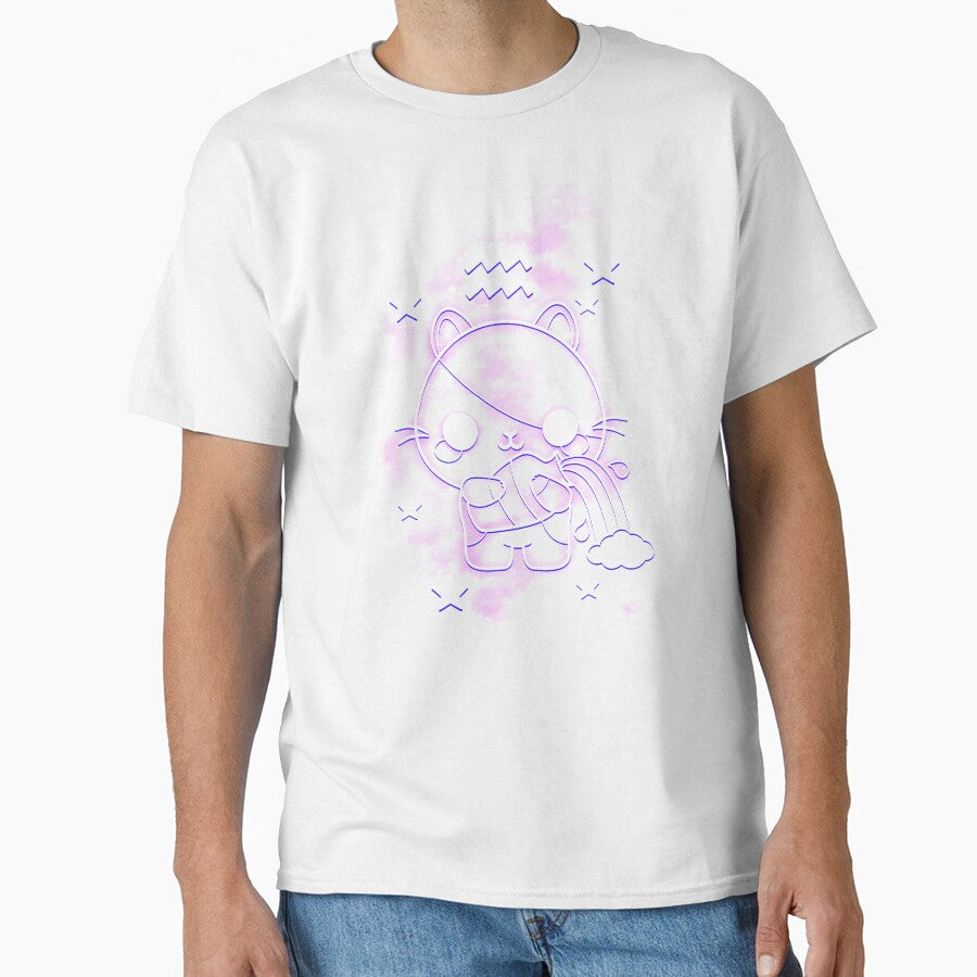 Kawaii aquarius zodiac sign by NemiMakeit
