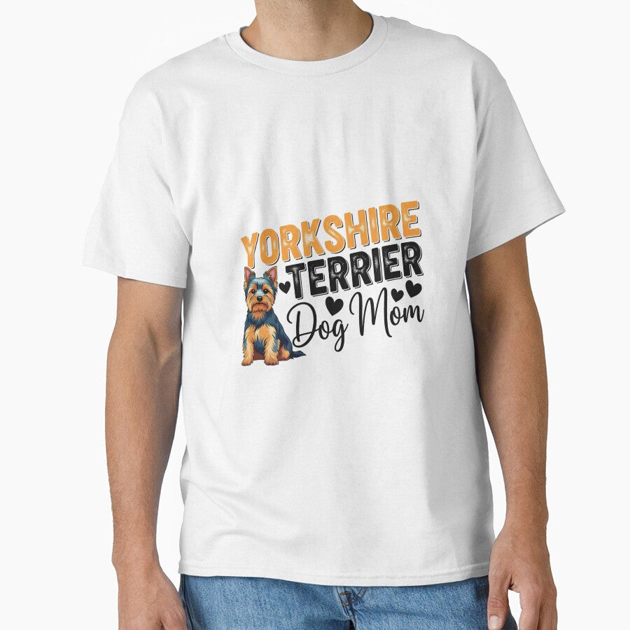 Cute Yorkshire Terrier Dog Mom by DropRomance