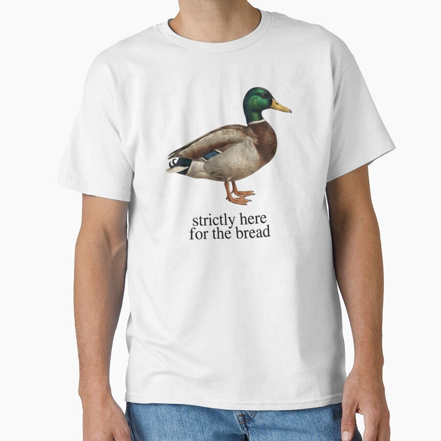 Strictly Here For The Bread Duck by Hoops and Movie Sticks