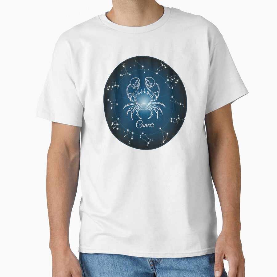 Cancer: Zodiac Constellation Circle Star Sign by WearWolfDesigns