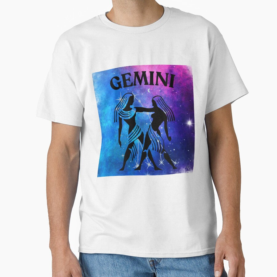 Zodiac Sign - Gemini Line Art Illustration by Dragon-Act-Art