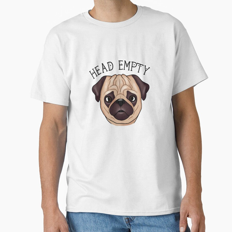 Head Empty Pug by ArtbyDannyGavin