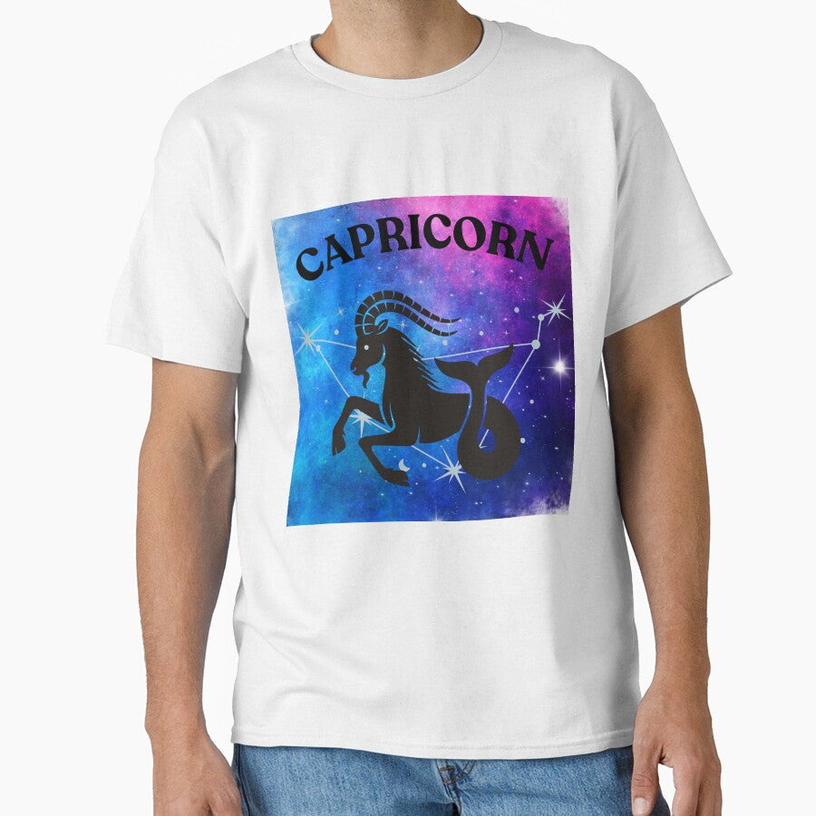 Zodiac Sign - Capricorn Line Art Illustration by Dragon-Act-Art