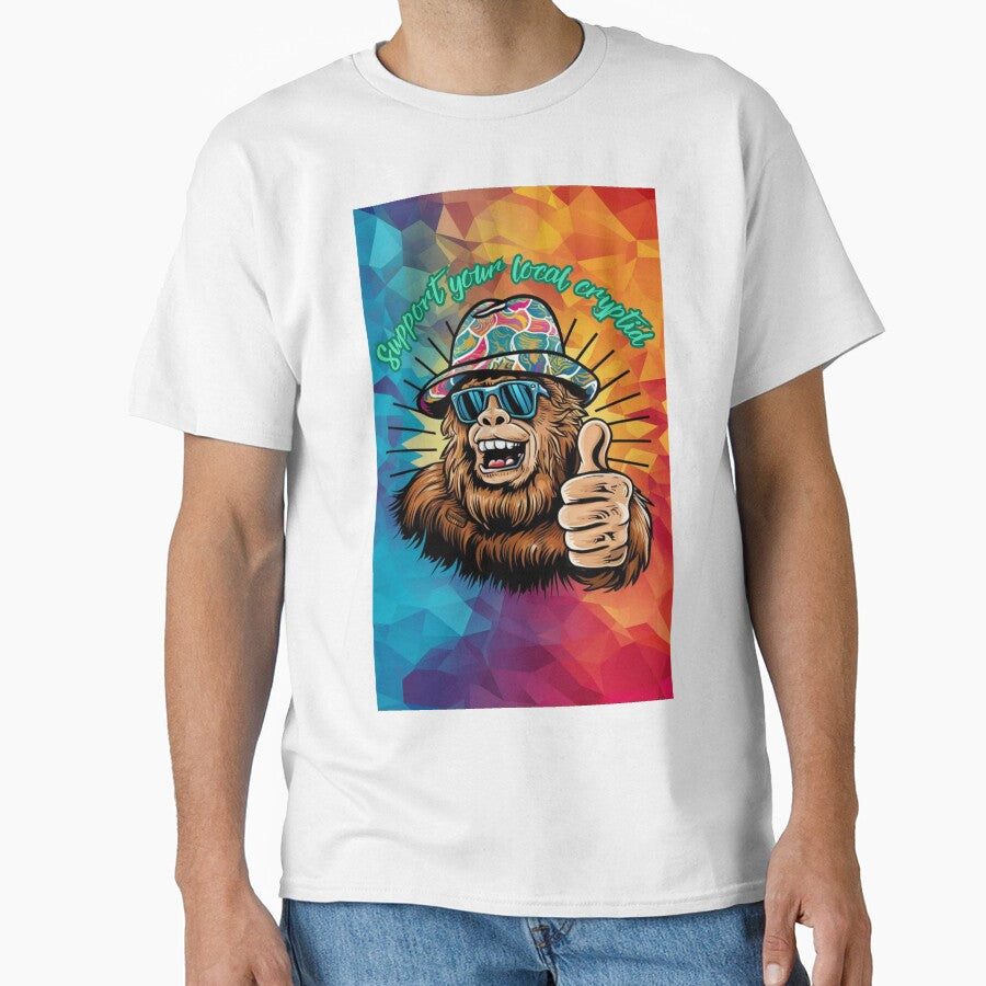 Support your local cryptid by Bison Artistry