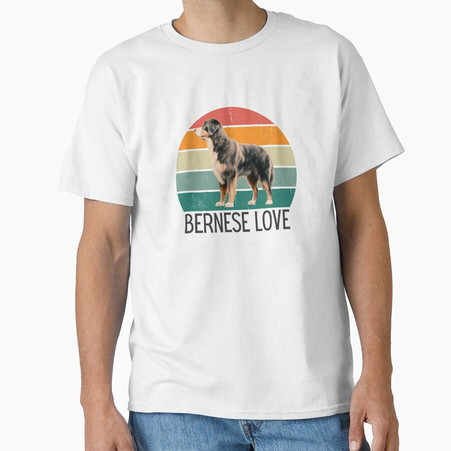 Bernese Mountain Dog - Forever Love design for bernedoodle and pet lovers by TheVirtualSpace