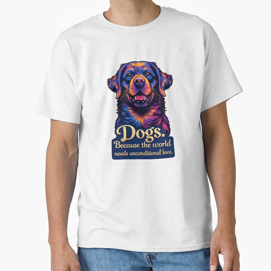 Dogs - Because The World Needs Unconditional Love by TheInkyLine