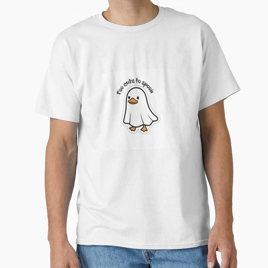 Cute Ghost Duck Halloween by FDMarts