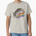 BE GAY DO CRIME - Rainbow Flag Pride Flag Stealing Raccoon Trash Panda LGBTQIA QUEER TRANS Alphabet Mafia Funny Pride Shirt CSD Pride Month by Veymoth