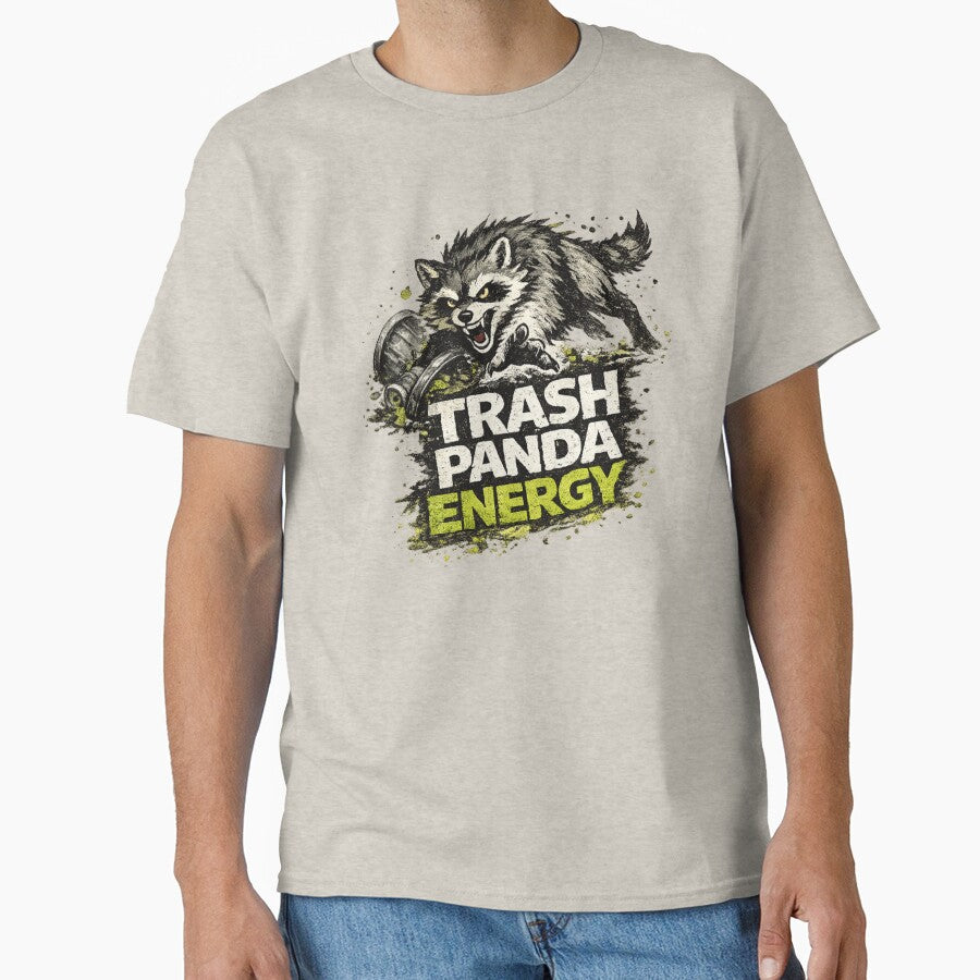 The energy of the garbage panda by SergeyDigital