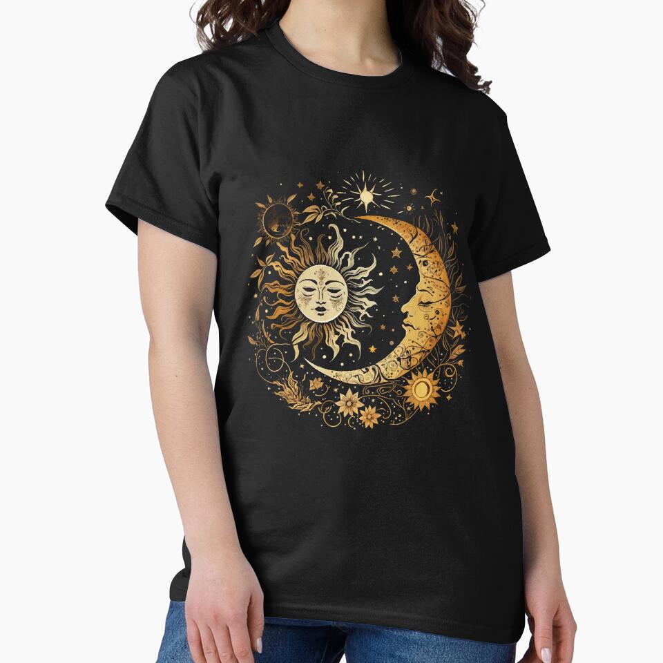 Sun and Moon Celestial by handalgarland