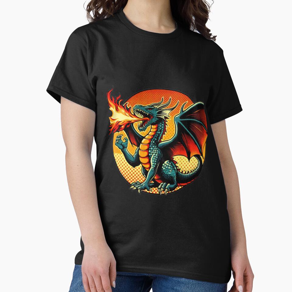 vintage The Fire-Breathing Dragon by Expressions-Sel