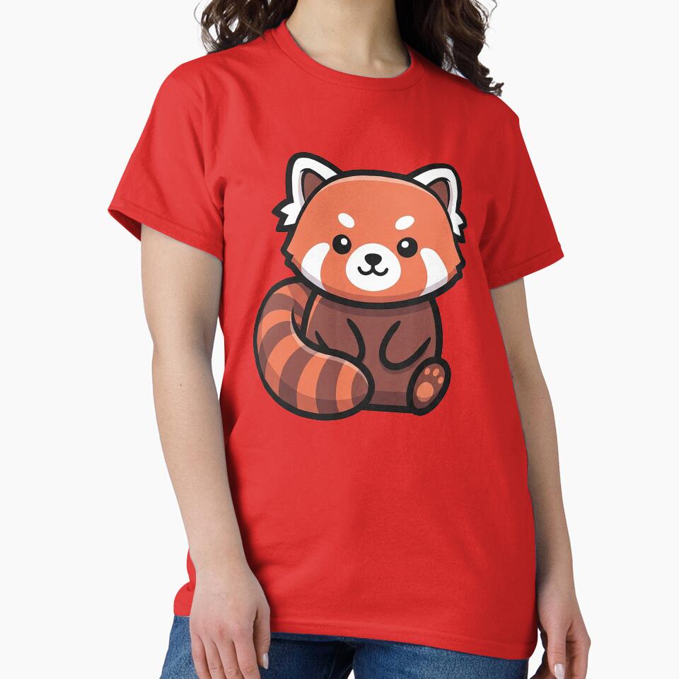 Cute Red Panda Playful Animal Illustration by Osmose-Studio ⭐⭐⭐⭐⭐