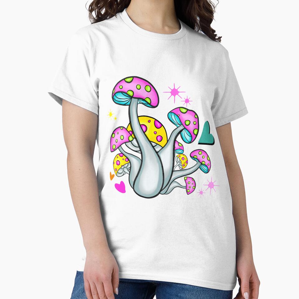Psychedelic Mushroom by cherlizadesign