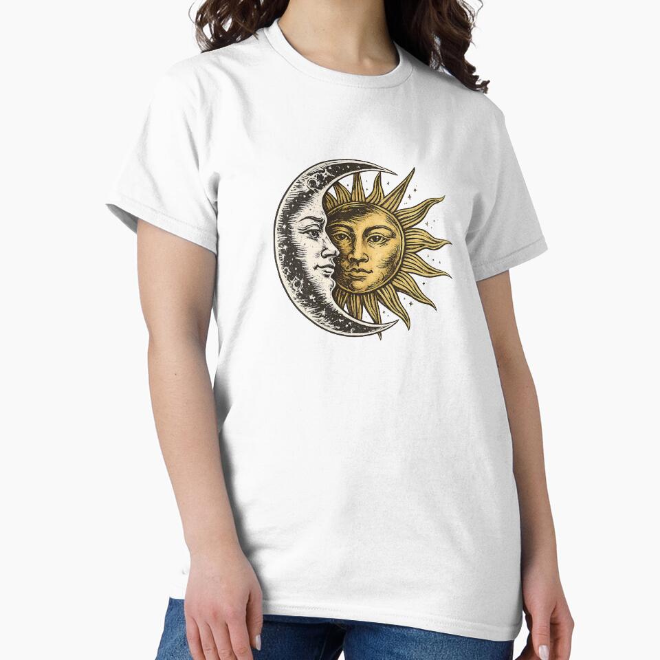 Celestial Sun & Moon Vintage Alchemy Design by PrettyRottenCo