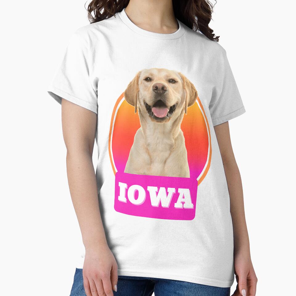 Iowa state and Labrador by Weather gifts
