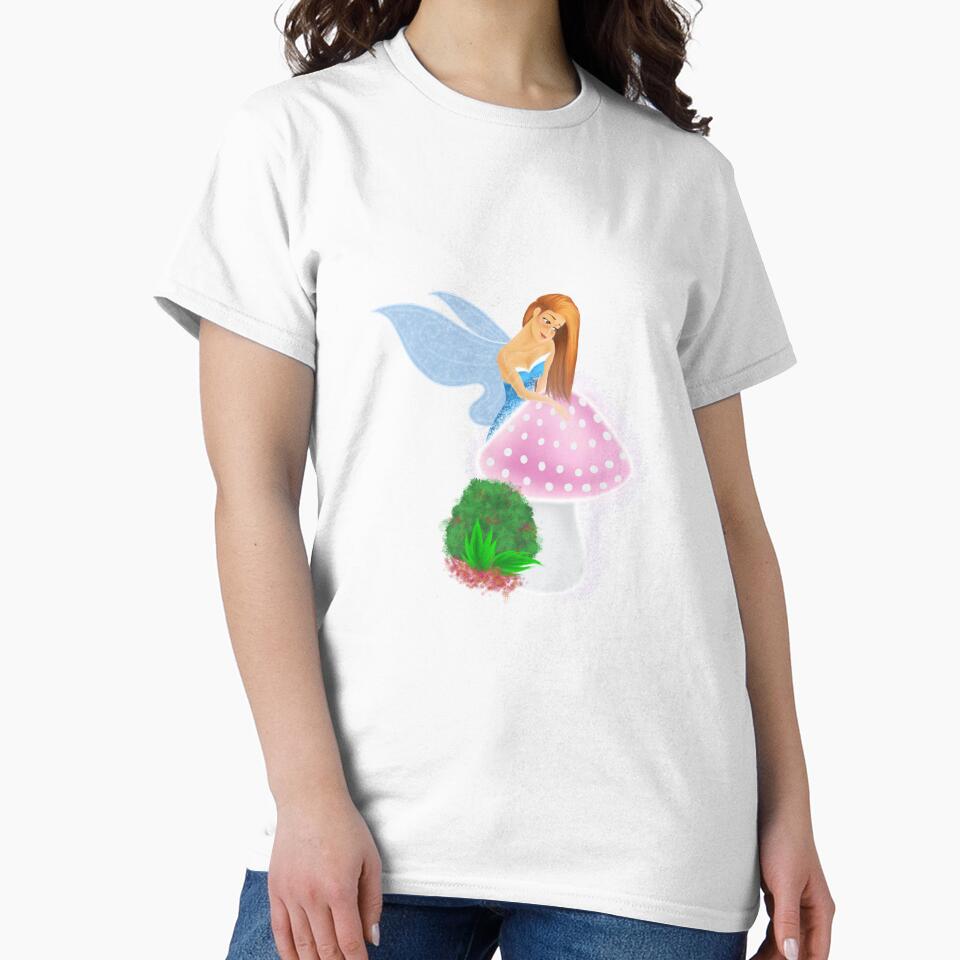 Fairy with a Mushroom by Jacqueline Atchley