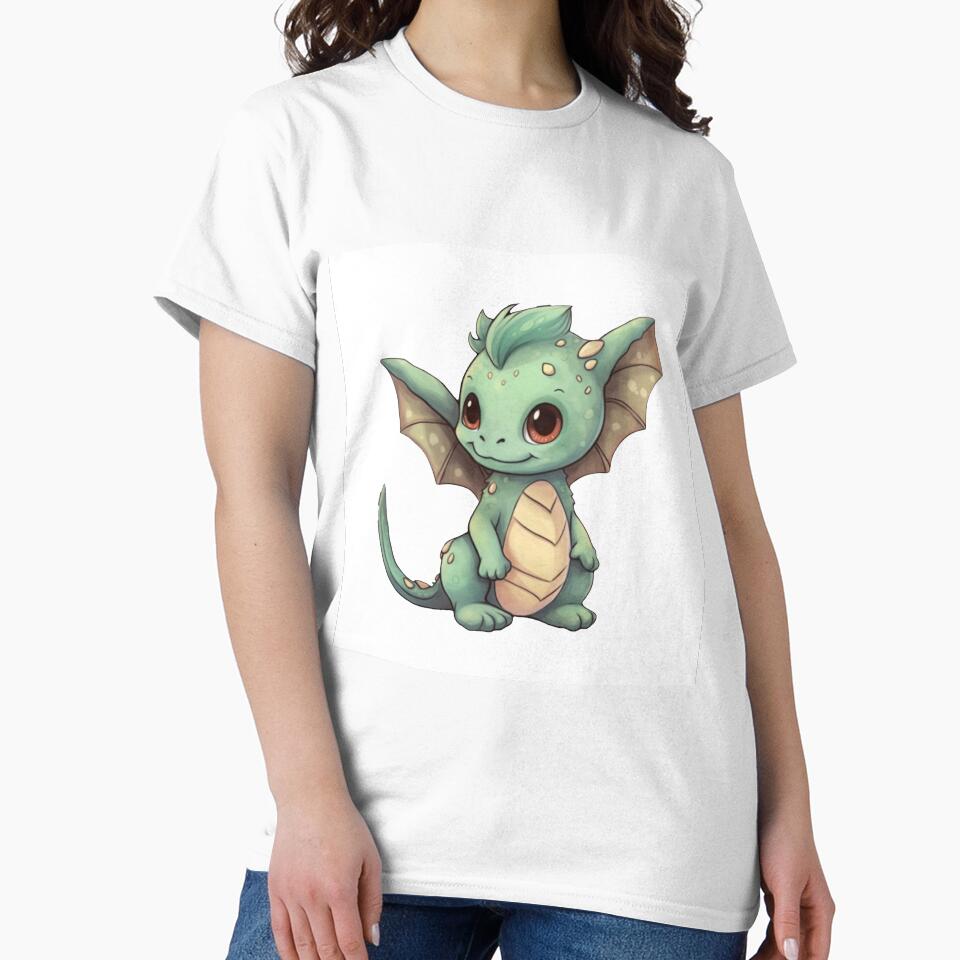 Adorable Baby Dragon by CuteAnimalPrint