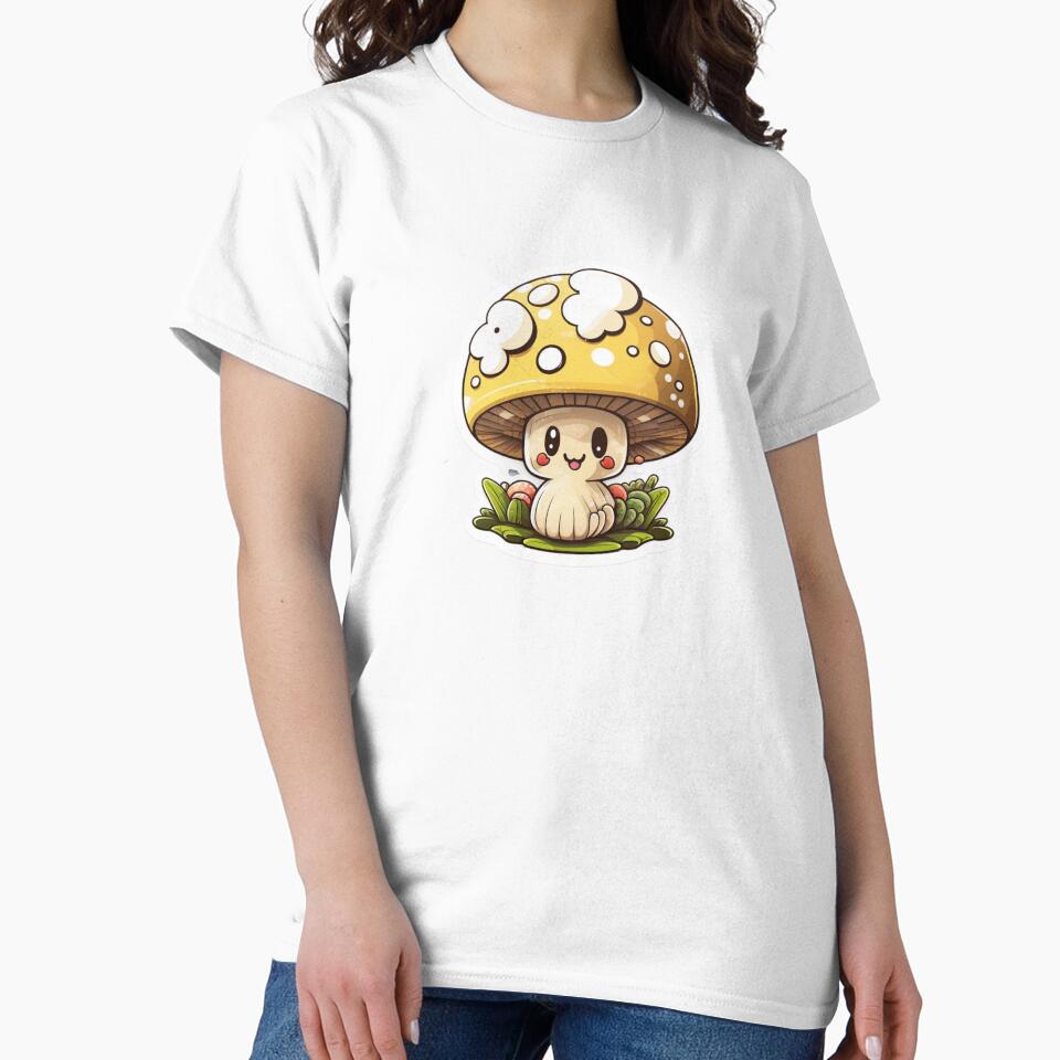 Cute Cartoon Mushroom by OutbreakDesigns