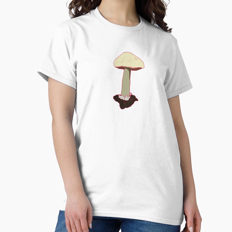 Deathcap Mushroom by doodlephee