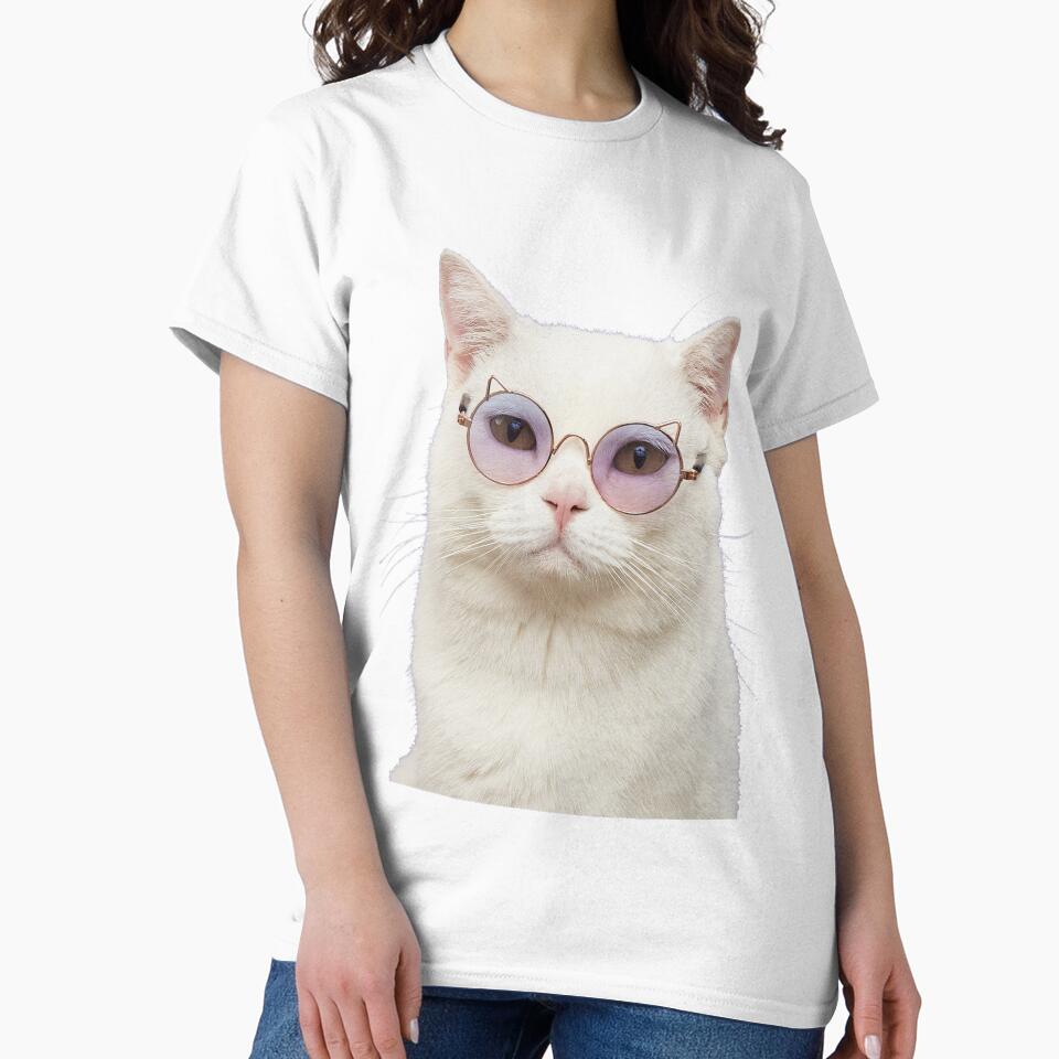 Cat Shaped Pet Glasses by Brendaallen  Art