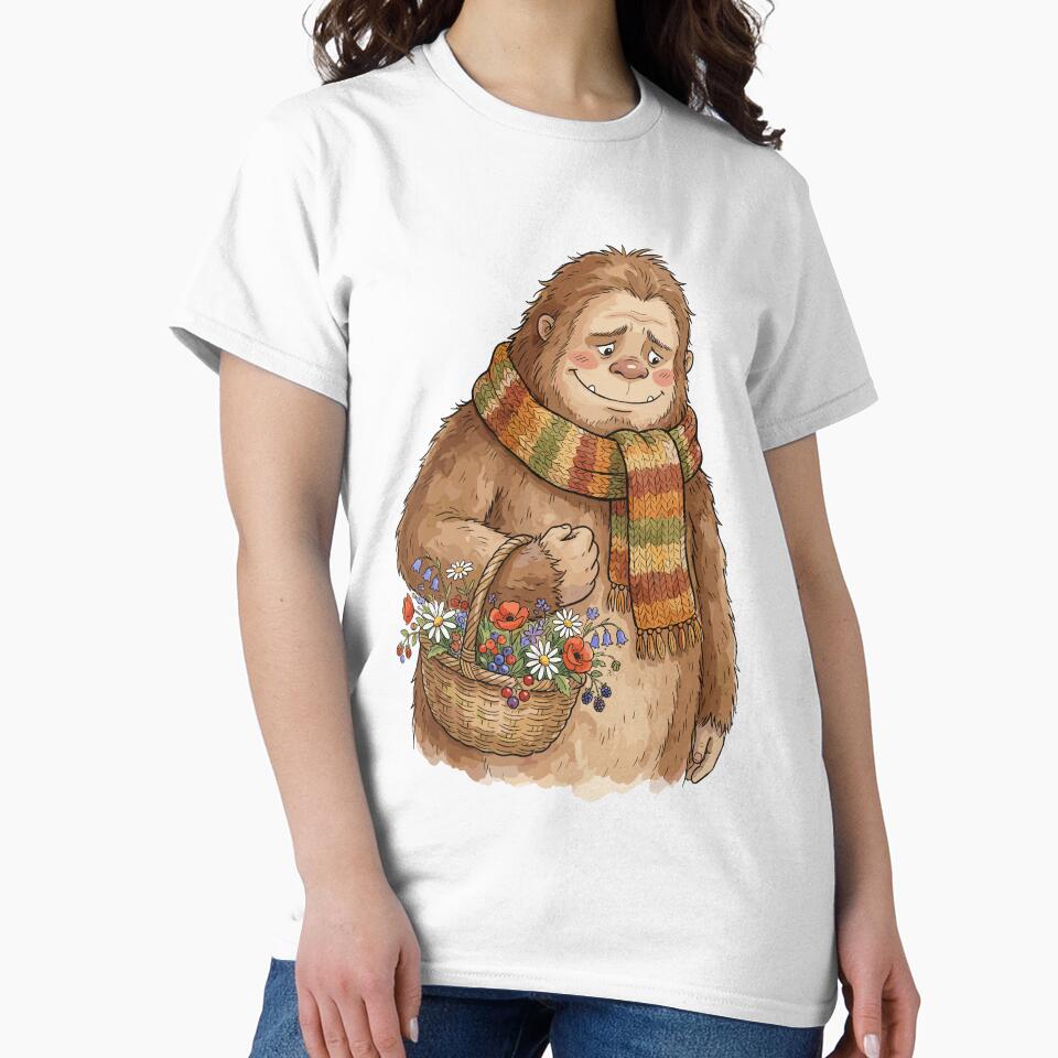 Cryptidcore: Bigfoot's Berry Basket by bapupa