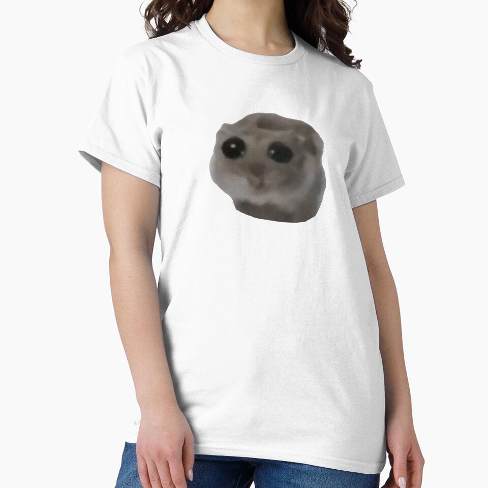 This is me if you even care | Sad Hamster Meme | by Artlix Shop