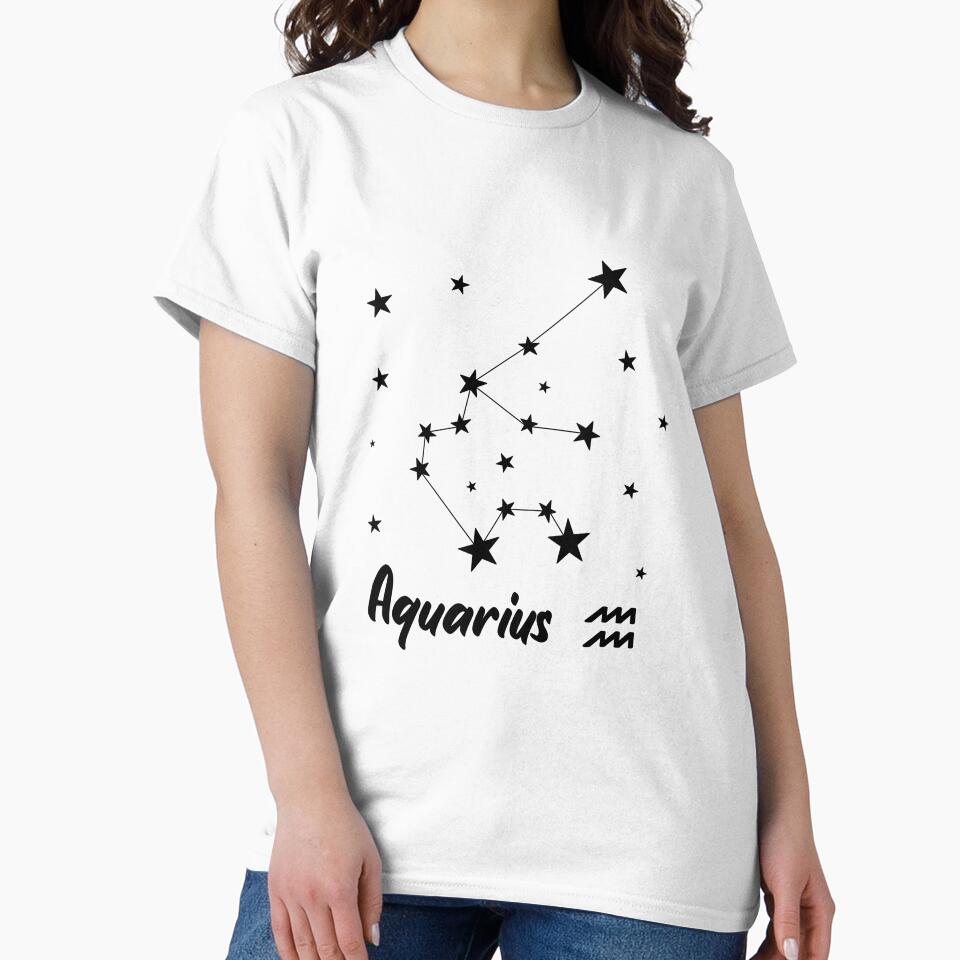 Aquarius Zodiac Star Constellation by LaGode