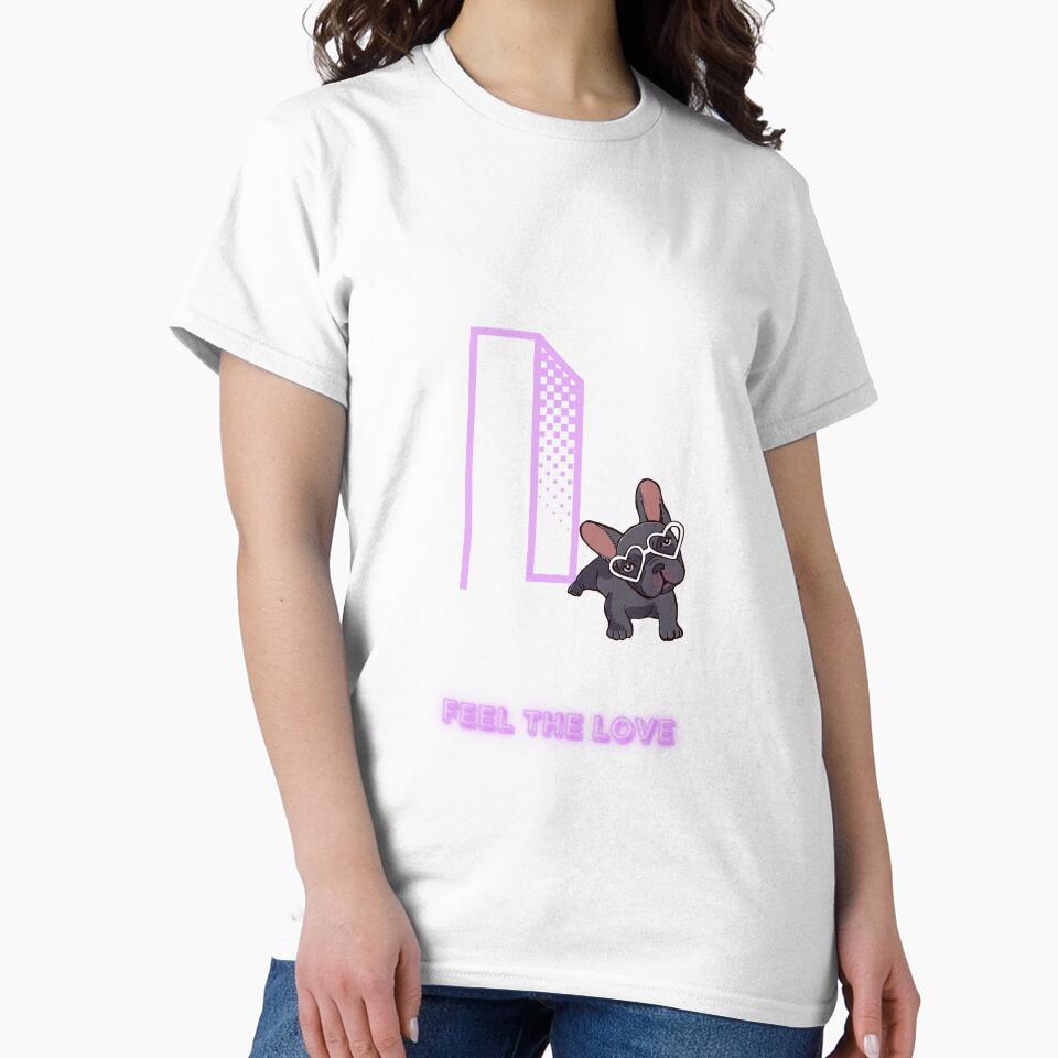 Feel the love and a frenchie by Weather gifts