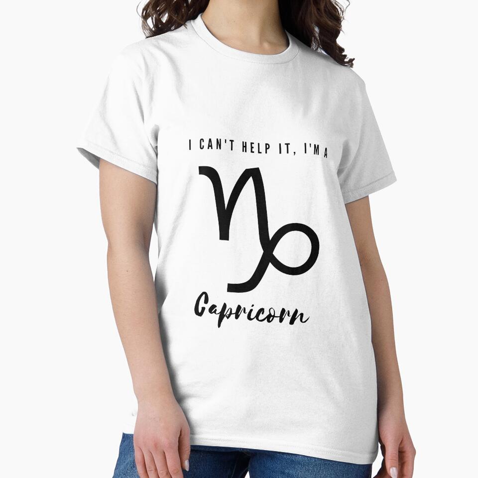 I Can't Help It, I'm a Capricorn by FreeWillDesign