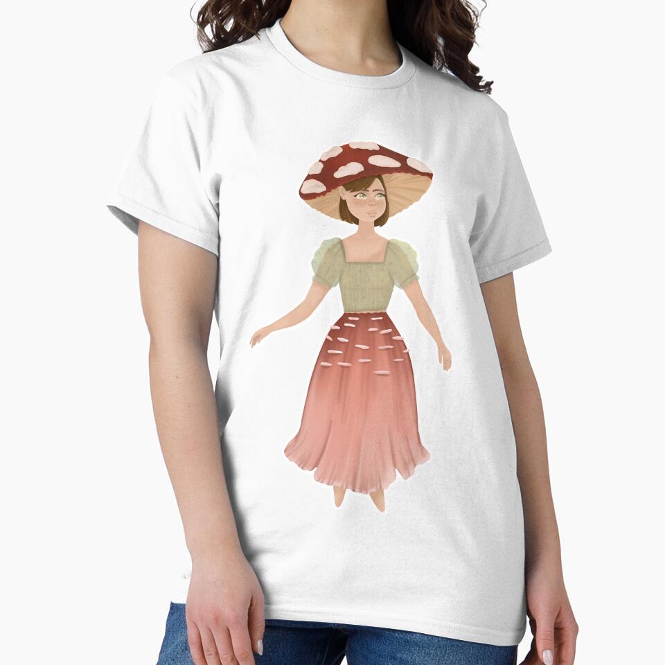 Mushroom Girl by IndiArts