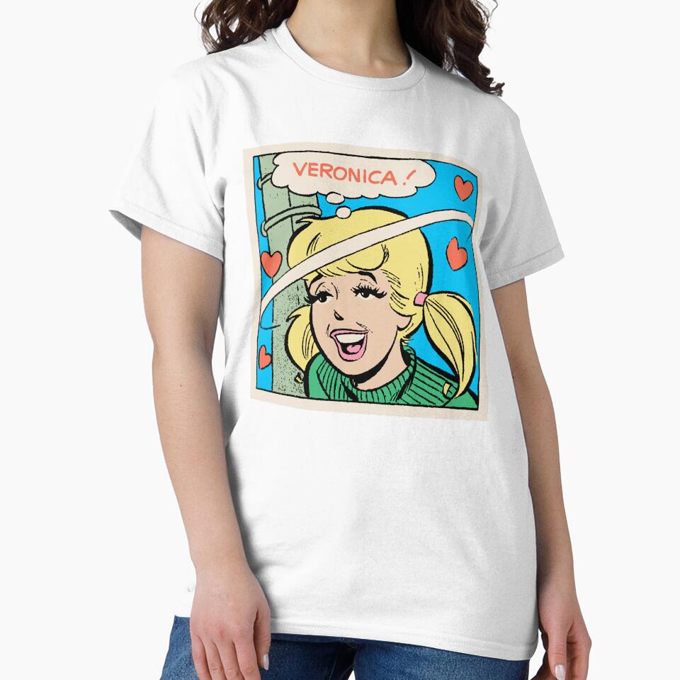 VERONICA !!! • Puppy Love • Retro Comic Pop Art Betty Parody by wmxdesign