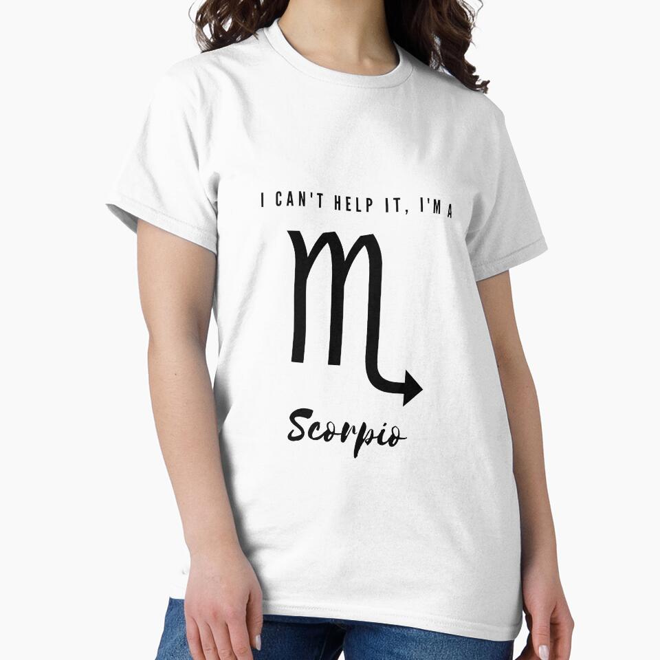 I Can't Help It, I'm a Scorpio by FreeWillDesign