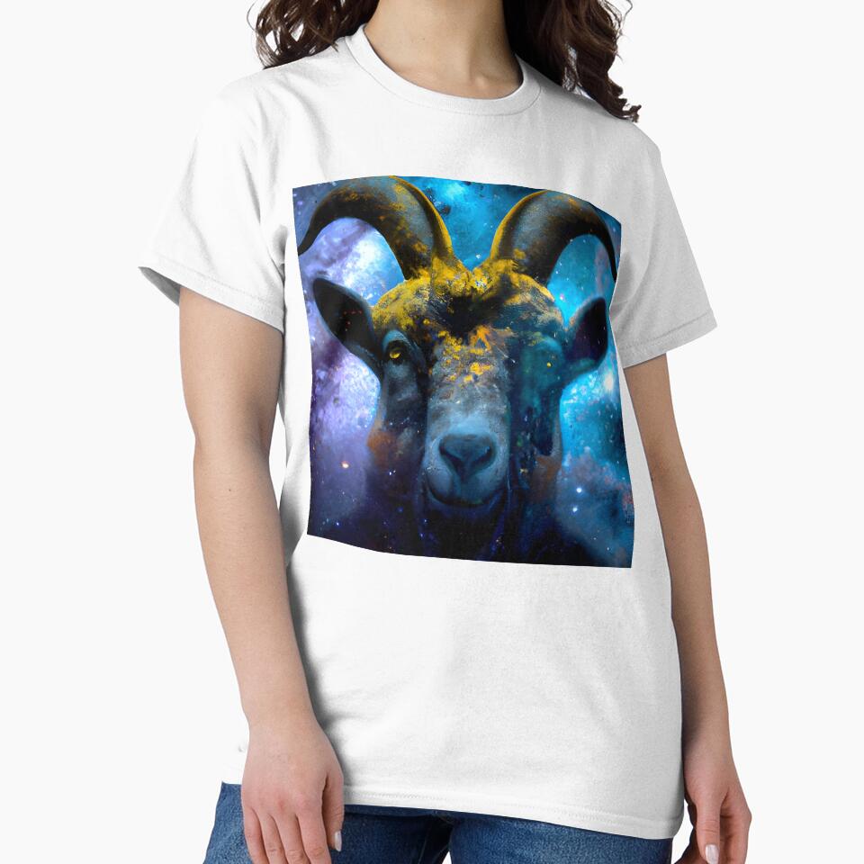 Painted Goat by blakcirclegirl